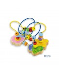 Дървен лабиринт Andreu toys - Цвете
