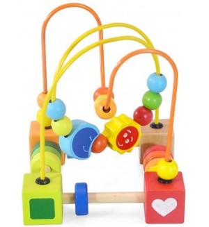 Дървен лабиринт с мъниста Acool Toy