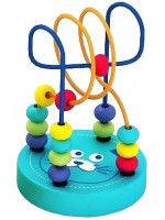 Дървен лабиринт с мъниста Acool Toy - Коте