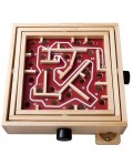 Дървен лабиринт с топче с 25 дупки Acool Toy 