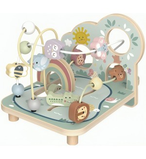 Дървен лабиринт Tooky Toy - Гора