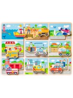 Дървен лабиринт Woodyland - Превозни средствa