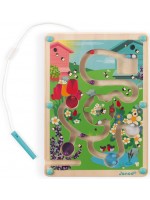 Дървен магнитен лабиринт Janod - Кошер