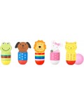 Дървен мини боулинг Orange Tree Toys - Животни