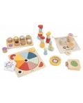 Дървен образователен комплект Viga Toys PolarB - Кутия с игри