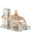 Дървен паркинг Tooky Toy - Космическа станция