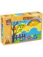 Дървен пъзел Art Puzzle от 25 части - Време за баня Дървен пъзел Art Puzzle от 25 части - Време за баня