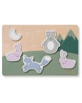 Дървен пъзел Hauck Puzzle N Fit Forest
