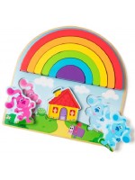 Дървен пъзел Melissa & Doug - Blue's Clues & You, Дъга