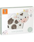 Дървен пъзел  Orange Tree Toys - Крава