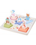 Дървен пъзел Orange Tree Toys  Peter Rabbit - С триизмерни форми
