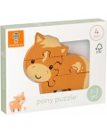 Дървен пъзел Orange Tree Toys - Пони