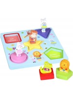 Дървен пъзел Orange Tree Toys - Животни