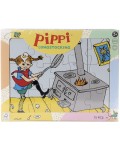 Дървен пъзел Pippi - Пипи прави палачинки, 15 части
