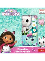 Дървен пъзел Trefl - Къщичката за котки на Габи, 9 части Дървен пъзел Trefl - Къщичката за котки на Габи, 9 части
