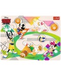 Дървен пъзел Trefl - Мики Маус и приятели, 8 части