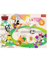 Дървен пъзел Trefl - Мики Маус и приятели, 8 части Дървен пъзел Trefl - Мики Маус и приятели, 8 части