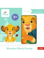 Дървен пъзел Trefl - Цар Лъв, 9 части Дървен пъзел Trefl - Цар Лъв, 9 части