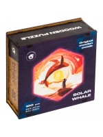 Дървен пъзел Unidragon от 100 части - Слънчев кит
