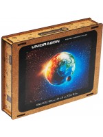 Дървен пъзел Unidragon от 500 части - Планетата Земя