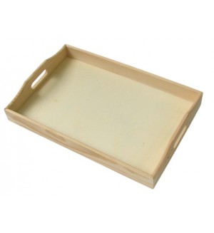 Дървен поднос Ем Арт - 35 x 22.5 x 4 cm