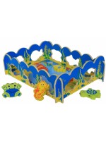 Дървен риболов с морски животни Acool Toy - 19 елемента