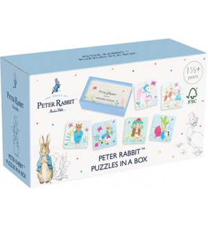  Дървен съответстващ пъзел Orange Tree Toys Peter Rabbit
