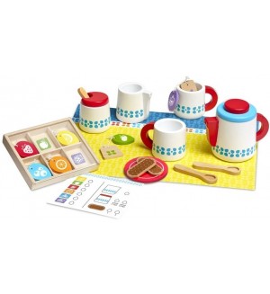 Дървен сервиз за чай Melissa & Doug