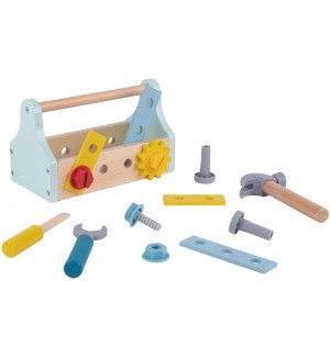Дървен сет с инструменти Tooky Toy