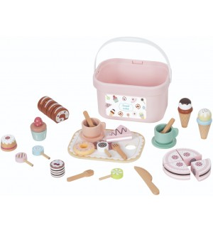 Дървен сет със сладкиши Tooky Toy