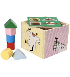 Дървен сортер Pippi - Пипи Дългото чорапче