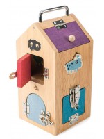 Дървен затвор за чудовища Tender Leaf Toys - Monster Lock Box