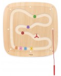 Дървена активна дъска Viga Toys - Образователен лабиринт