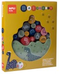 Дървена баланс игра със зар Apli със - Динозаври