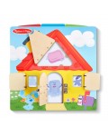 Дървена дъска с активности Melissa & Doug - Загадките на Блу