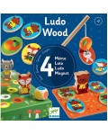Djeco Игра Ludo Wood 4 Игри