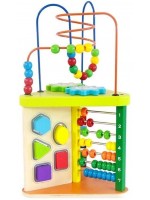 Дървена дидактическа кула със сметало Acool Toy