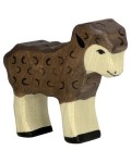 Дървена фигурка Holztiger - Агне, черно