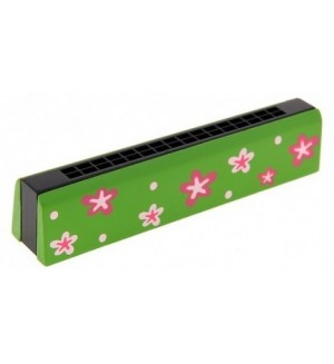 Woody Дървена хармоника - Зелена Woody Дървена хармоника - Зелена
