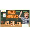 Дървена игра Bemi - Магически числа, 24 части Дървена игра Bemi - Магически числа, 24 части