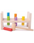 Дървена игра Bigjigs - Моята първа игра с чукче