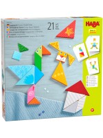 Дървена игра Haba - Лица, 21 части