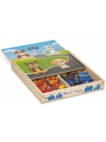Дървена игра с магнити Melissa & Doug - Пес Патрул