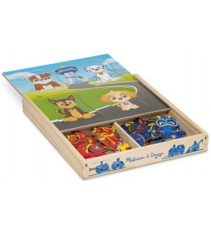 Дървена игра с магнити Melissa & Doug - Пес Патрул