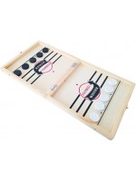 Дървена игра с пулове 2в1 - ластиче и шах Дървена игра с пулове 2в1 - ластиче и шах