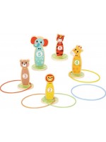 Дървена игра с рингове Tooky Toy