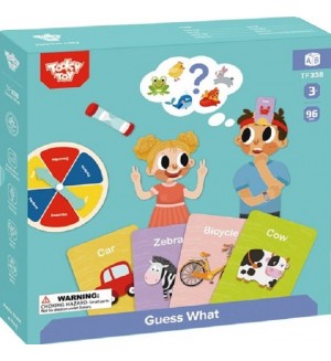 Дървена игра Tooky Toy - Guess what