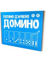 Дървена игра Top Kids - Домино