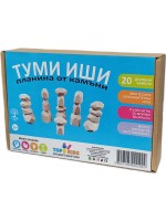 Дървена игра Top Kids - Туми иши, планина от камъни