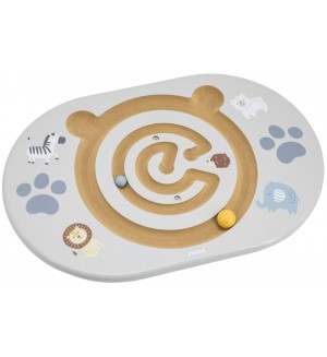 Дървена игра Viga Toys Polar B - Балансираща дъска с лабиринт 